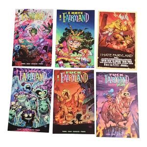 I HATE FAIRYLAND Lot of 6 #11-15 & 17 SKOTTIE YOUNG IMAGE 2015 VF/NM-NM